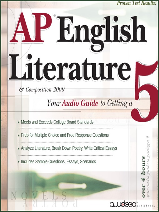 Title details for AP® English Literature & Composition 2009 Edition by Awdeeo - Wait list